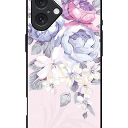 QRIOH Floral Printed iPhone 16 Back Case Mobile Accessories-37