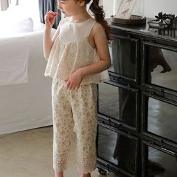 LULU & SKY Girls Straight Fit High-Rise Trousers-picture-14