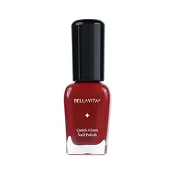Bella Vita Organic Quick Glam Long Lasting Nail Polish - 10 ml - Wine Spill-image-89