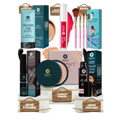 NOY Set Of 10 Long Lasting Waterproof Makeup Combo-17