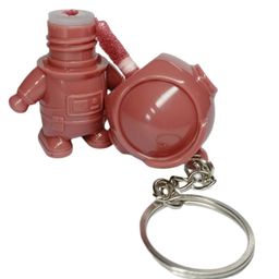 VBA 2 In 1 Key Chain Bear Long Lasting Liquid Lipstick - 6 ml - Brown image 5