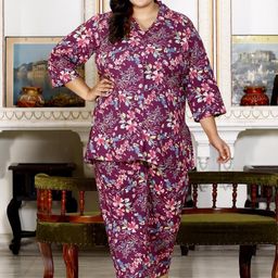 Swasti Women Purple Clothing Set-image-24