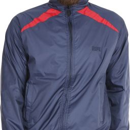 Men Colorblock Biker/Riding Jacket-image-30