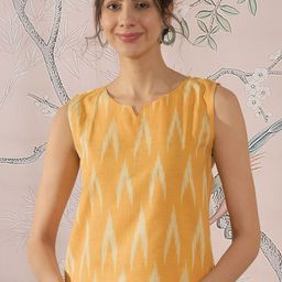 InWeave Print Cotton Top-31