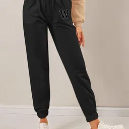 SAAHASAM Women Printed Relaxed Loose Fit Joggers Trousers-picture-21