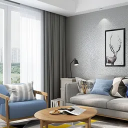 INDIAN ROYALS Grey Embossed Self-Adhesive Wall Sticker-image-16