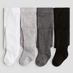 H&M 4-Pack Fine-Knit Tights-image-73