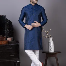 PulseIQ Mens Kurta Pyjama Set-image-72