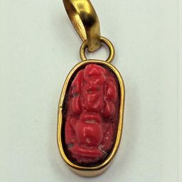 RAVIOUR LIFESTYLE Girls Brass Pendant-picture-2