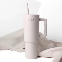 Insulated Tumbler with Lid and Straw, Stainless Steel 1200 ml Flask-image-26