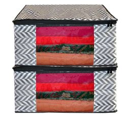 AMAK INC Black Fabric Multi-Utility Wardrobe Organisers-picture-36