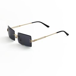 Arzonai Unisex Black Lens & Gold-Toned Rectangle Sunglasses with-picture-32