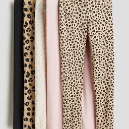 H&M 5-Pack Cotton Leggings-image-47