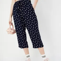 max Printed Mid Rise Straight Lounge Pants-image-99