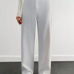 BAESD Women Relaxed Straight Leg High-Rise Trousers-picture-2
