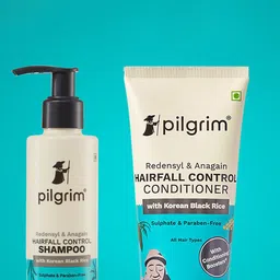 Pilgrim Set Of 2 Redensyl & Anagain Hairfall Control Shampoo & Conditioner image 2