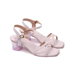 Creattoes Women Block Heel Sandals-21
