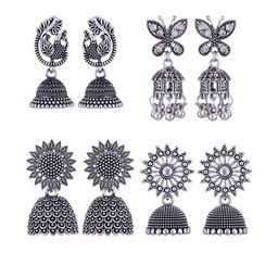 Sangria Alloy Silver-Plated Earrings-image-28