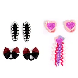RIBBON CANDY  Set Of 7 Girls Embellished Hair Accessory-image-43
