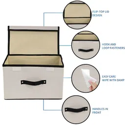 Aura wardrobe organizer White Drawer Organiser image 3