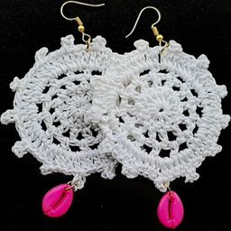 My Little Princess Crochet Drop Earrings-image-46