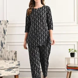 TREND ME Women Printed Night suit-picture-52