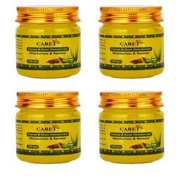CARET ORGANIC Set Of 4 Papaya & Kesar Aloevera Gel - 100 g Each-57