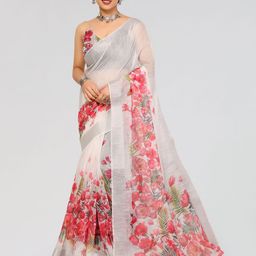 Moda Rapido Floral Zari Saree-picture-10
