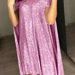 StyleCast Purple Sequined Sheath Dress-picture-15