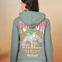 Juelle Women Printed Hooded Sweatshirt-image-72