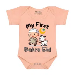 Arvesa My First Eid Printed Bodysuit-image-43