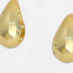 SOHI Set Of 2 Teardrop Shaped Studs Earrings image 4