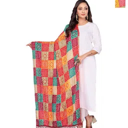 Moda Rapido Selection Of 2 Bandhani Printed Dupattas-picture-20