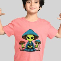 AUSK Boys Printed Applique T-shirt-image-73