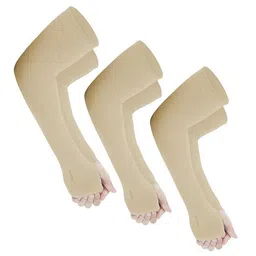 LOOM LEGACY Pack Of 3 Sun Protective And Breathable Sports Gloves-image-32