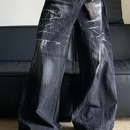 StyleCast x Revolte Men Wide Leg Jeans-picture-28
