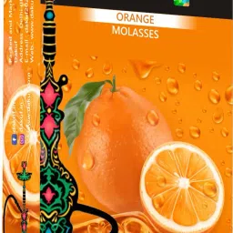 ORANGE- MOLASES FLOWER GENUINE QUALITY 5 CHILLUM SURFFING 3 HOURS NON STOP USE DOUBLE APPLE Hookah Flavor ORANGE Hookah Flavor-image-34