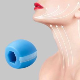 FlyTouch Slim Jawline Exerciser Silicone Tool | Chisel Jaw, Firm Neck & Lift Chin BPA-Free Face Sculptor Tool | Sharpens Jawline & Tightens Neck Area Massager-image-48