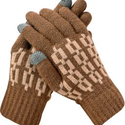 Solid, Self Design, Printed Winter Men Gloves-image-18