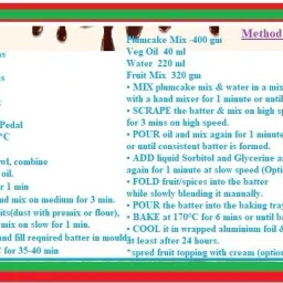xila magic Plum Cake Premix Full Cake Maker Cake Maker image 2