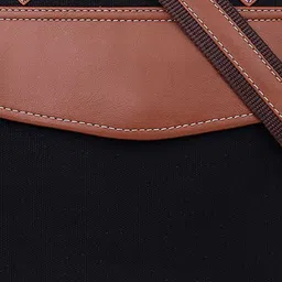 Womanix Colourblocked Oversized Swagger Handheld Bag with Fringed image 5