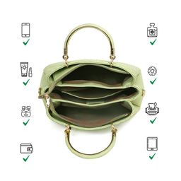 Exotic PU Structured Handheld Bag With Quilted image 3