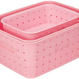 Multipurpose Smart Shelf Basket multicolor Plastic Fruit & Vegetable Basket-image-13