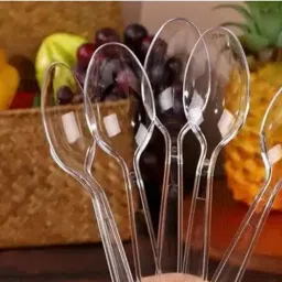 medium spoon Disposable Plastic Sugar Spoon Set-image-69