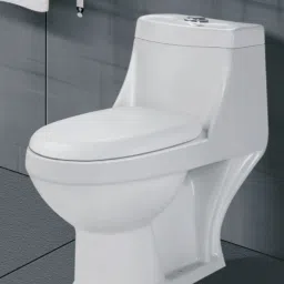Ceramic Western Toilet/Commode S trap 225 mm/9inch With Soft Close Toilet Seat Western Commode-image-29