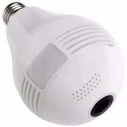 JRONJ Full HD Audio Video Recording 360 Degree Angle View 1080p Spy Bulb Wifi Night Vision Wireless Camera for Home/Shop/Office Spy Bulb Camera With 4k Resolution CCTV Fish Eye Hidden Hidden Camera For Iphone Android Phone PC APP Remote Monitor Spy Camera-image-15