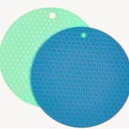 Silica Gel Anti Hot Heat Resistant Pot Holder , Anti Slip Resistant Pad Policed Trivet-23