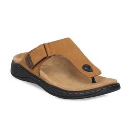 Miraatti Men Slip-On Leather Comfort Sandals-image-101