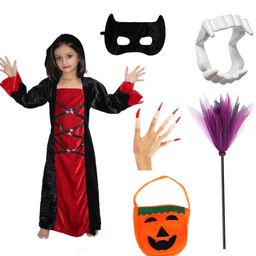 Kaku Fancy dresses Girls Witch Costume-image-47