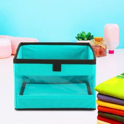 Kuber Industries Green Set of 6 Regular Multi-Utility Organisers-17